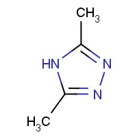 7343-34-2 3,5-DIMETHYL-4H-1,2,4-TRIAZOLE chemical structure
