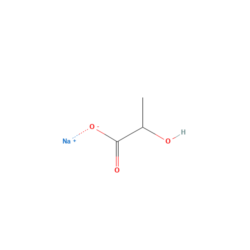 72-17-3 Sodium lactate chemical structure