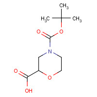 783350-37-8 4-Boc-3(S)-morpholinecarboxylic acid chemical structure