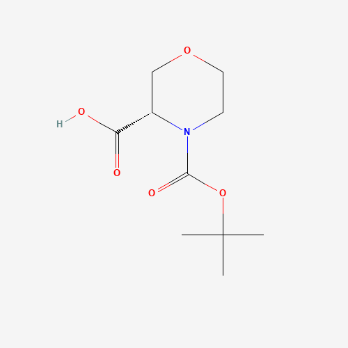 783350-37-8 4-Boc-3(S)-morpholinecarboxylic acid chemical structure