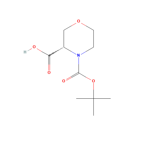 783350-37-8 4-Boc-3(S)-morpholinecarboxylic acid chemical structure