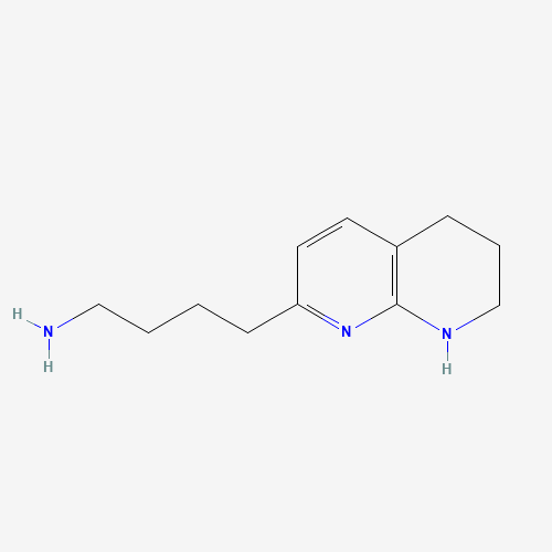 380394-88-7 5,6,7,8-TETRAHYDRO-1,8-NAPHTHYRIDIN-2-BUTYLAMINE chemical structure