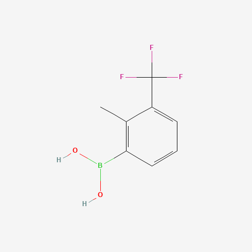 947533-86-0 2-Methyl-3-trifluoromethyl-phenylboronic acid chemical structure