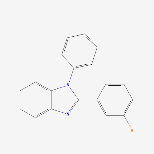 760212-40-6 2-(3-bromophenyl)-1-phenyl-1H-benzimidazole chemical structure