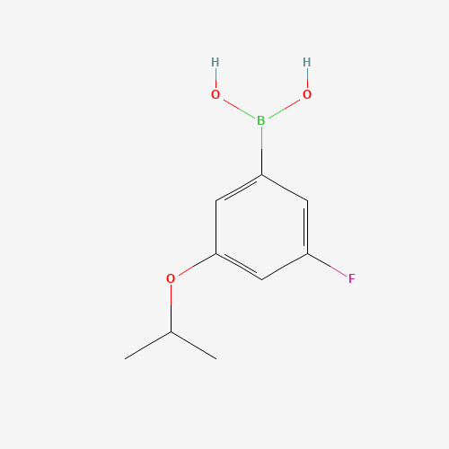 850589-54-7 3-FLUORO-5-(ISOPROPOXY)BENZENEBORONIC ACID chemical structure