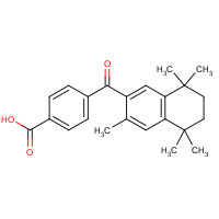 153559-46-7 4-[(5,6,7,8-Tetrahydro-3,5,5,8,8-pentamethyl-2-naphthalenyl)carbonyl]benzoic acid chemical structure