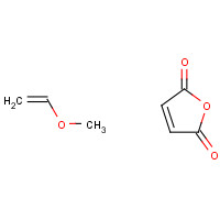 9011-16-9 Poly(methyl vinyl ether-alt-maleic anhydride) chemical structure