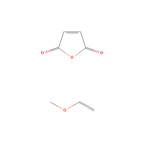 9011-16-9 Poly(methyl vinyl ether-alt-maleic anhydride) chemical structure