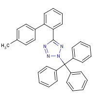 124750-53-4 5-(4'-Methylbiphenyl-2-yl)-1-trityl-1H-tetrazole chemical structure