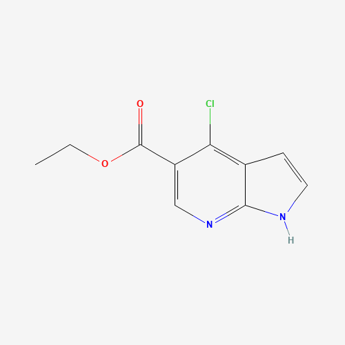 885500-55-0 4-Chloro-1H-pyrrolo[2,3-b]pyridine-5-carboxylic acid ethyl ester chemical structure