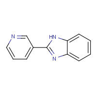1137-67-3 2-(3-PYRIDYL)-1H-BENZIMIDAZOLE  97 chemical structure