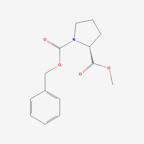 182210-00-0 (+)-N-CARBOBENZYLOXY-D-PROLINE METHYL ESTER chemical structure