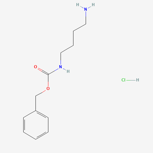 18807-73-3 BENZYL N-(4-AMINOBUTYL)CARBAMATE HYDROCHLORIDE chemical structure