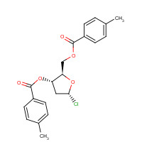 4330-21-6 3,5-DI-O-(P-TOLUYL)-2-DEOXY-D-RIBOFURANOSYL CHLORIDE chemical structure