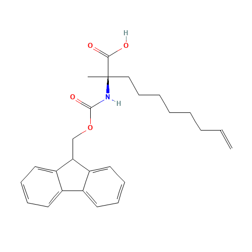945212-26-0 (R)-N-Fmoc-2-(7'-octenyl) alanine chemical structure