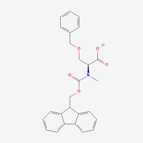 84000-14-6 N-Fmoc-N-methyl-O-benzyl-L-serine chemical structure