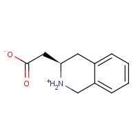 187218-03-7 (R)-2-TETRAHYDROISOQUINOLINE ACETIC ACID HYDROCHLORIDE chemical structure