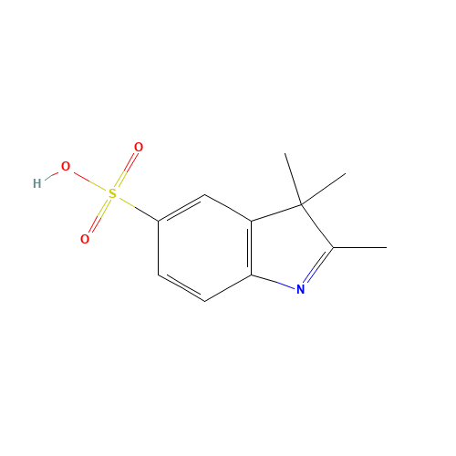 132557-72-3 5-Sulfo-2,3,3-trimethyl indolenine sodium salt chemical structure
