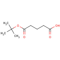 63128-51-8 5-tert-butoxy-5-oxopentanoic acid chemical structure