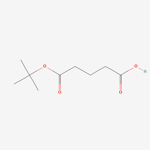 63128-51-8 5-tert-butoxy-5-oxopentanoic acid chemical structure