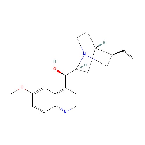130-95-0 Quinine chemical structure