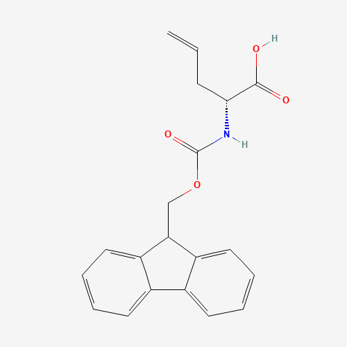 170642-28-1 (R)-N-Fmoc-Allylglycine chemical structure