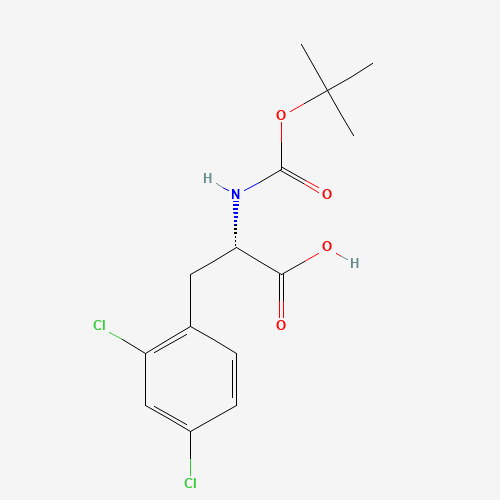 114873-04-0 BOC-D-2,4-DICHLOROPHENYLALANINE chemical structure