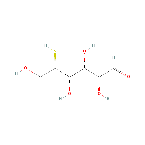 20408-97-3 5-THIO-D-GLUCOSE chemical structure