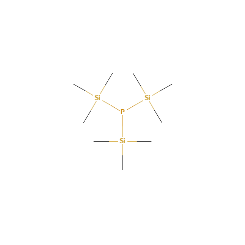 15573-38-3 TRIS(TRIMETHYLSILYL)PHOSPHINE chemical structure