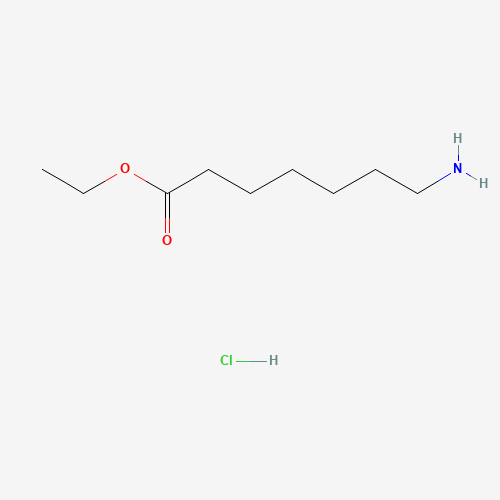 29840-65-1 7-Amino-heptanoic acid ethyl ester hydrochloride chemical structure