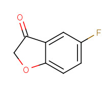 60770-49-2 5-FLUORO-BENZOFURAN-3-ONE chemical structure