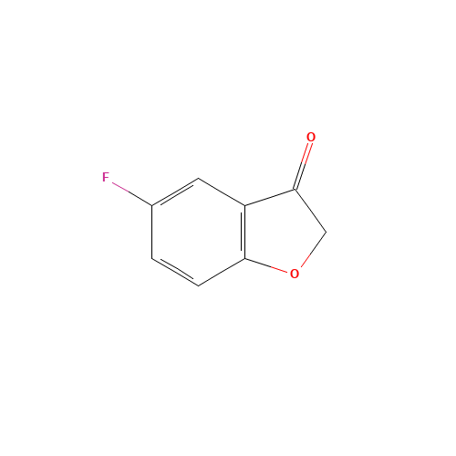 60770-49-2 5-FLUORO-BENZOFURAN-3-ONE chemical structure