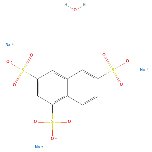 123409-01-8 NAPHTHALENE-1,3,6-TRISULFONIC ACID TRISODIUM SALT HYDRATE chemical structure