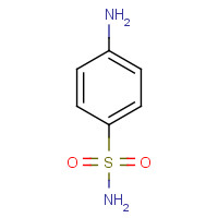 63-74-1 Sulfanilamide chemical structure