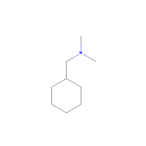 16607-80-0 N,N-dimethylcyclohexanemethylamine chemical structure