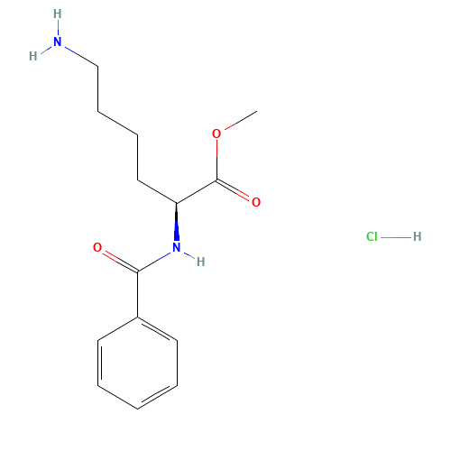 14280-01-4 BZ-LYS-OME HCL chemical structure