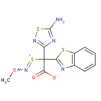 89604-91-1 (S)-2-Benzothiazolyl (Z)-2-(5-amino-1,2,4-thiadiazol-3-yl)-2-methoxyiminothioacetate chemical structure