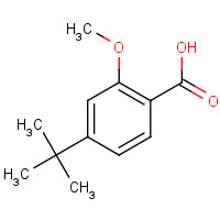 52328-48-0 4-tert-Butyl-2-methoxybenzoic acid chemical structure