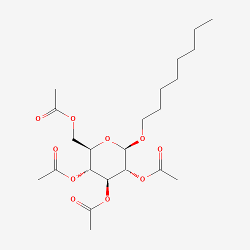 38954-67-5 1-O-OCTYL-BETA-D-GLUCOPYRANOSIDE 2,3,4,6-TETRAACETATE chemical structure