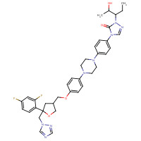 171228-49-2 Posaconazole chemical structure