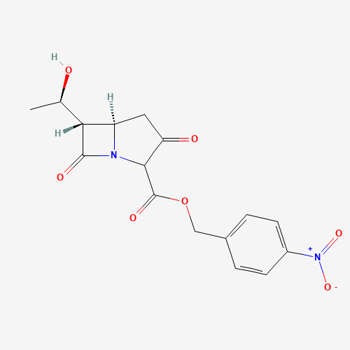 74288-40-7 p-Nitrobenzyl-6-(1-hydroxyethyl)-1-azabicyclo(3.2.0)heptane-3,7-dione-2-carboxylate chemical structure