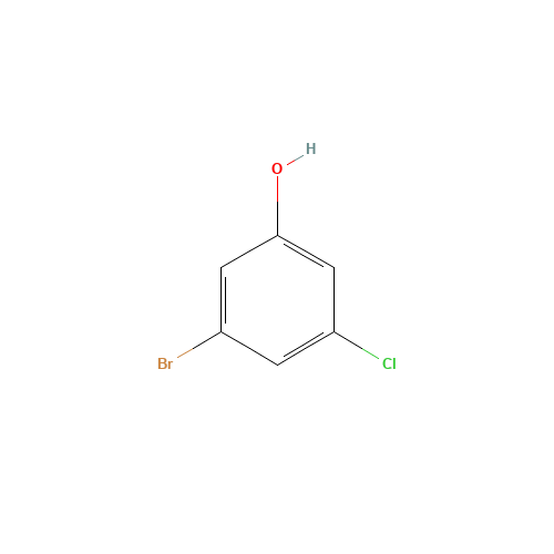 56962-04-0 3-Bromo-5-chlorophenol chemical structure