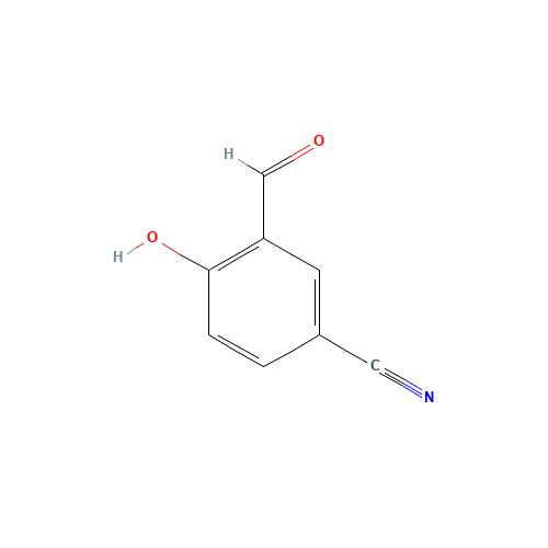 74901-29-4 3-Formyl-4-hydroxybenzonitrile chemical structure