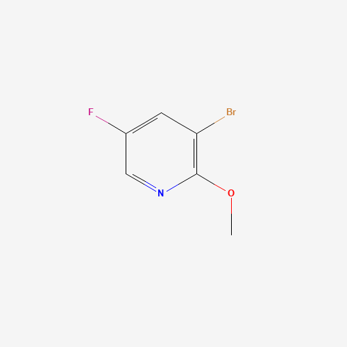 884494-81-9 3-BROMO-5-FLUORO-2-METHOXYPYRIDINE chemical structure