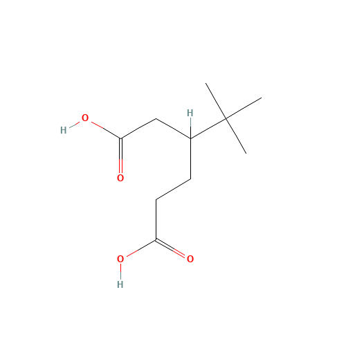 10347-88-3 3-TERT-BUTYLADIPIC ACID chemical structure