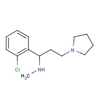 672309-98-7 [1-(2-CHLORO-PHENYL)-3-PYRROLIDIN-1-YL-PROPYL]-METHYL-AMINE chemical structure
