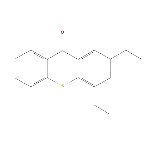 82799-44-8 2,4-Diethyl-9H-thioxanthen-9-one chemical structure