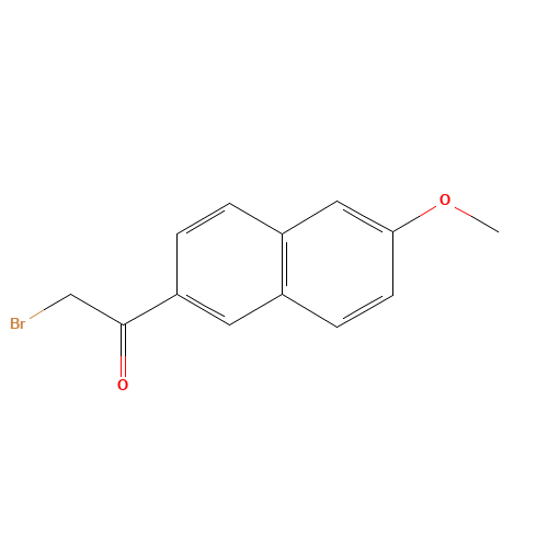 10262-65-4 2-Bromoacetyl-6-methoxynaphtalene chemical structure