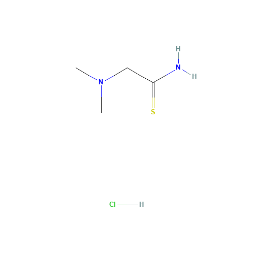 114166-44-8 DIMETHYLAMINOTHIOACETAMIDE HYDROCHLORIDE chemical structure