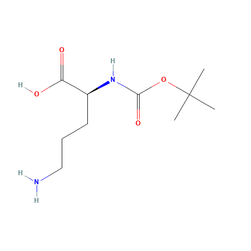 21887-64-9 BOC-ORN-OH chemical structure